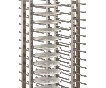 Plate Stacking Trolley - TIA-80 + TIA-120 / Plate Stacking Unit - TIS-20
