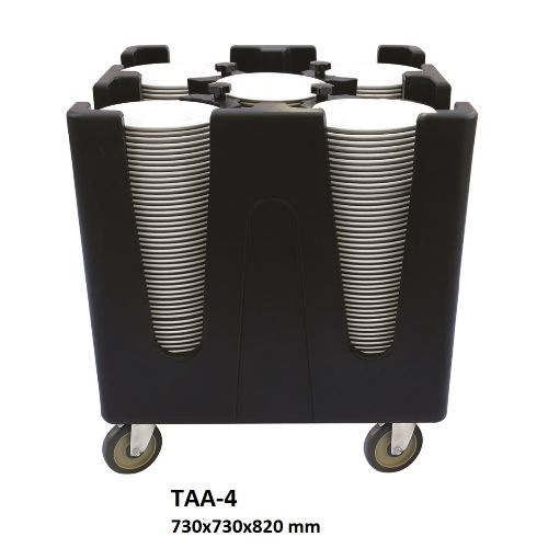 Adjustable Dish Carts - TAA-4 / TAA-6/  TAA-6B