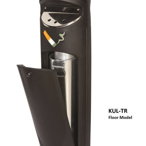 Cigarette Bin Outdoor: Floor model KUL-TR / Wall mounted Model KUL-DT
