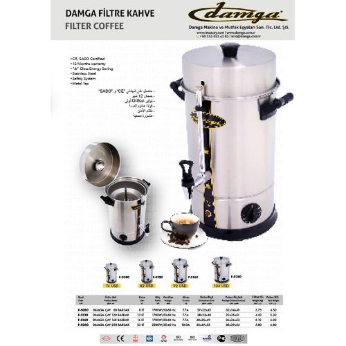FILTIRED COFFEE MACHİNE