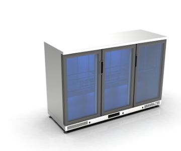 GDC 350 SSSD BOTTLE COOLER - SLIDING DOORS
