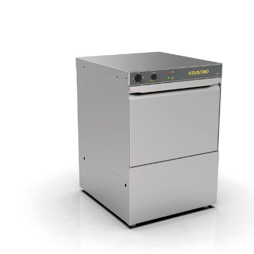 WZ-50-D-RDP UNDERCOUNTER DISH WASHING MACHINE 500 DISHES/HOUR, W. DRAIN PUMP - RINCING/DETERGENT PUMP