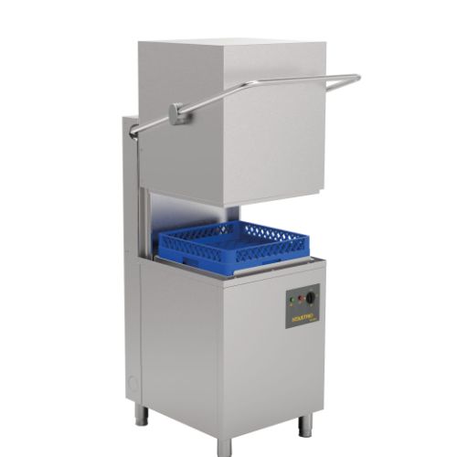 WZ-100-RDP PASS-THROUGH DISHWASHER 1000 DISHES/HOUR W. RINCING/DETEGANT PUMP