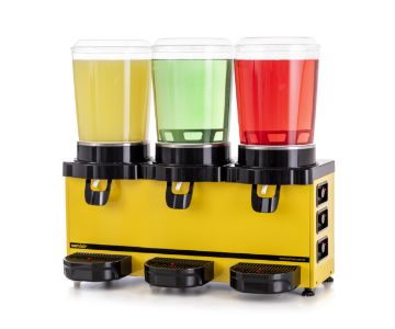 Panoramic Beverage Dispenser 10L+10L+10L