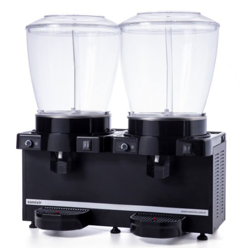 Panoramic Beverage Dispenser 22L+22L