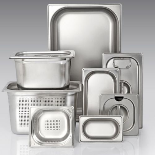GASTRONORM CONTAINER - STAINLESS STEEL