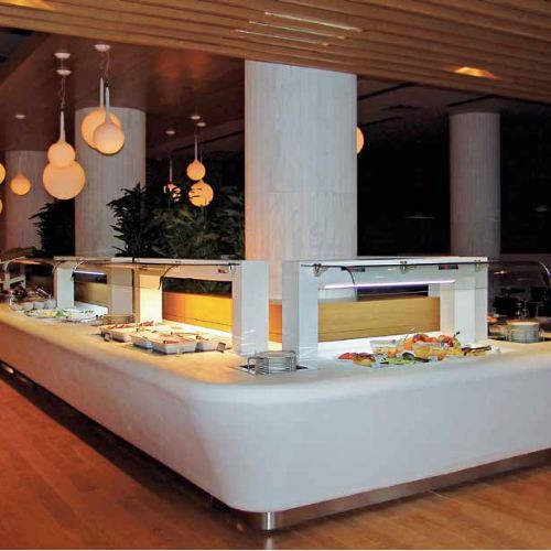 Open Buffet Service Lines