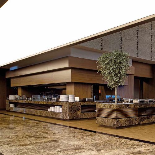 Open Buffet Service Lines