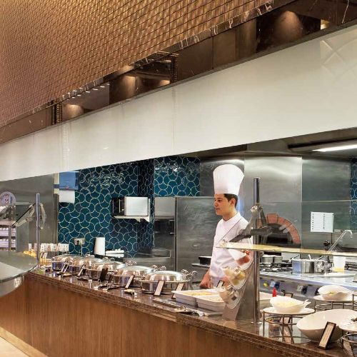 Open Buffet Service Lines