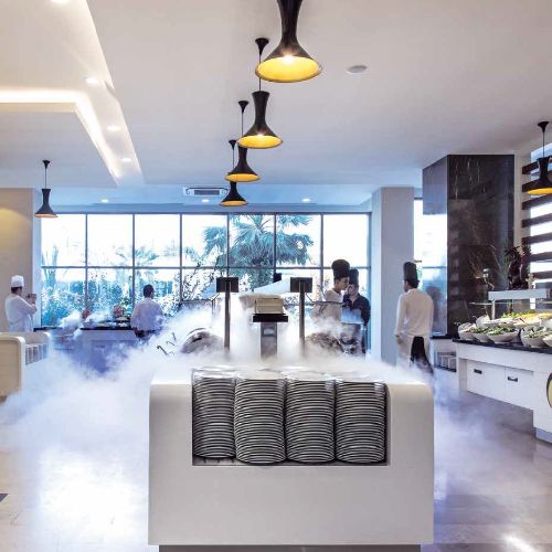 Open Buffet Service Lines