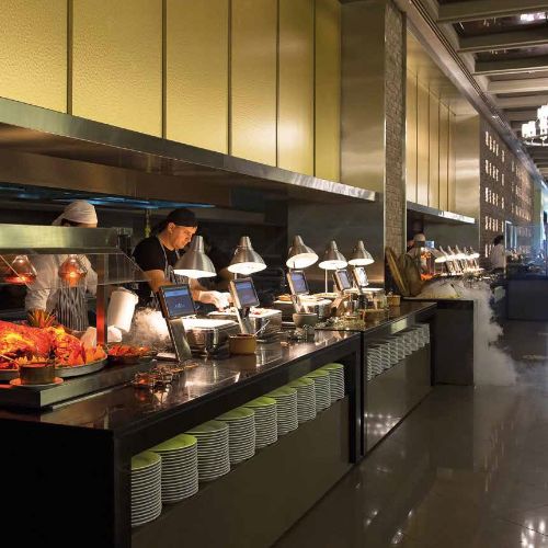 Open Buffet Service Lines