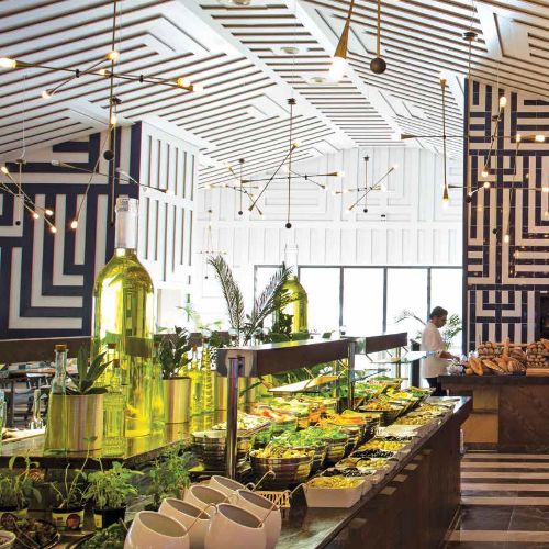 Open Buffet Service Lines