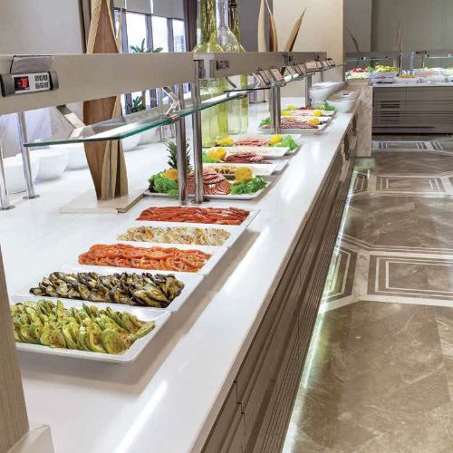 Open Buffet Service Lines