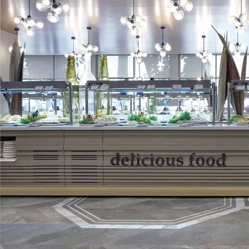 Open Buffet Service Lines