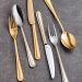 CUTLERY GOLD METAL COPPER 