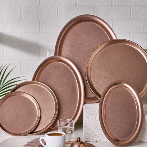 RETRO TABLEWARE AND SERVICE COPPER