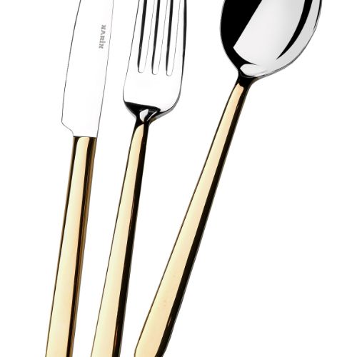 CUTLERY GOLD METAL COPPER 