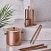 COPPER RETRO BUCKET TABLEWARE AND SERVICE