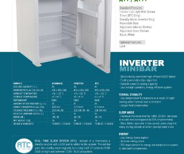 KMB45C-INV A+++ MINIBAR