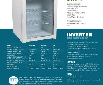KMB60CG-INV A+++ MINIBAR