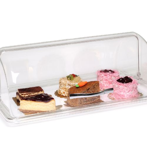 Polycarbonate Roll Top Display