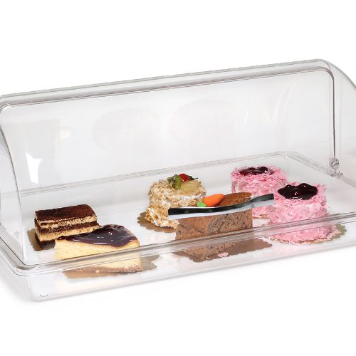 Polycarbonate Roll Top Display