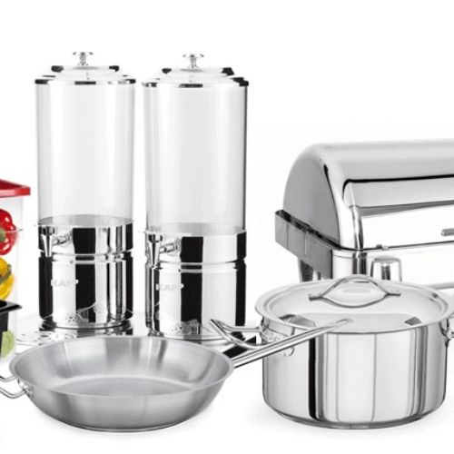 STAINLESS STEEL PAN, CASSEROLE ,FRYING PAN, SAUTE PAN, SAUCE PAN 