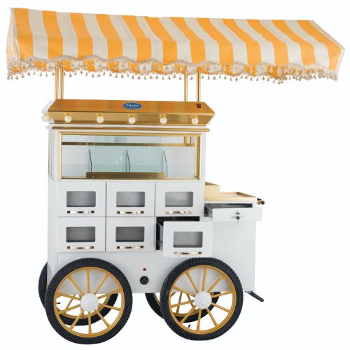 NUT WARMER CART