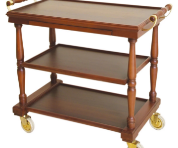 hotel equipment service and floor trolleys