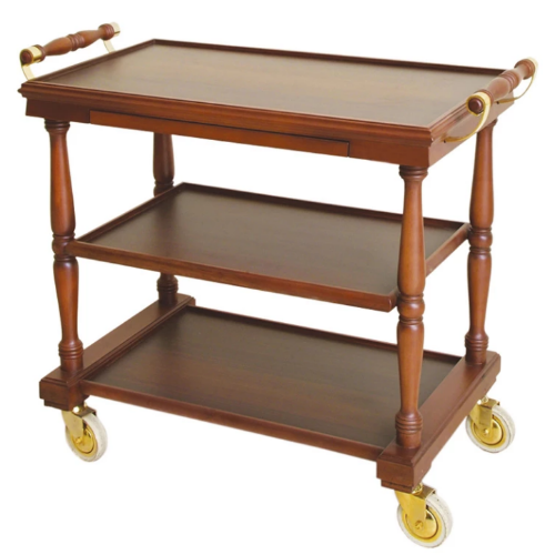 hotel equipment service and floor trolleys