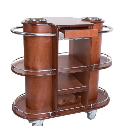 hotel equipment service and floor trolleys