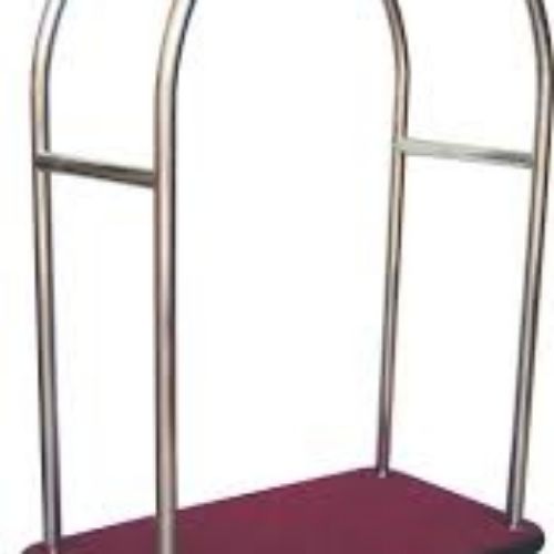 hotel equipment service and floor trolleys