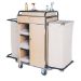 hotel equipment service and floor trolleys