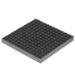 Stainless Steel Floor Strainer Bottom Outlet 300x300 mm DN 75 PVC OUTLET Nova Stainless