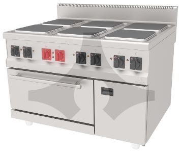 AEK - 1290 Cooking Ranges / Electric