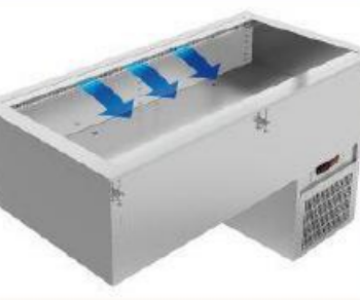 COLD REFRİGERATED POOL WİTH AİR BLOW AND OPENABLE EVOPORATOR