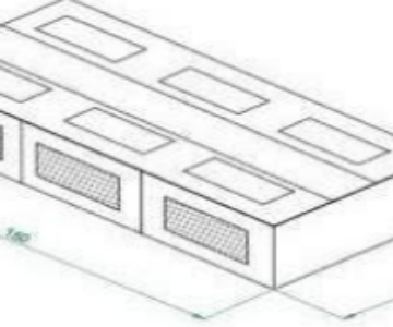 HIGH EFE CANOPY SYSTEM FİLTER AİR CHANNEL