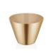 Narin - Conical Nut Bowl Gold
