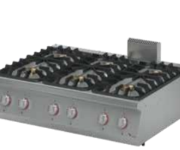 6 BURNER GAS RANGE