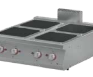 SERIE 900 4 ELECTRIC SQUARE HOT PLATE RANGE