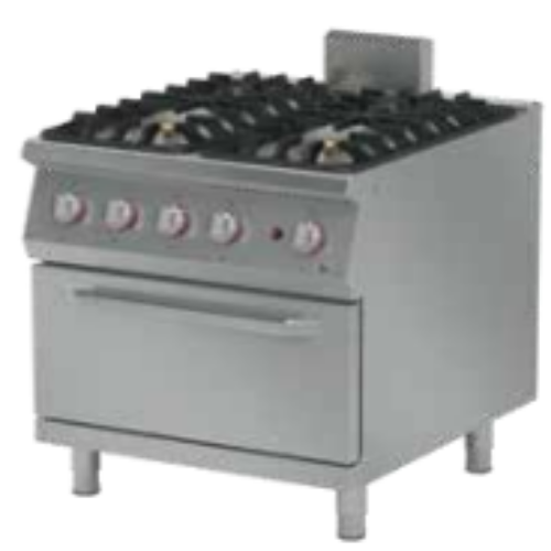 SERIE 900 4 Burner Gas Range W/GasOven