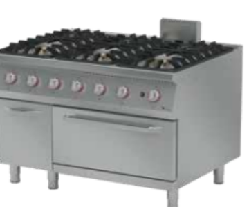 SERIE 900 6 Burner Gas Range W/GasOven