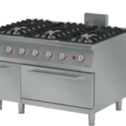 SERIE 900 6 Burner Gas Range W/GasOven