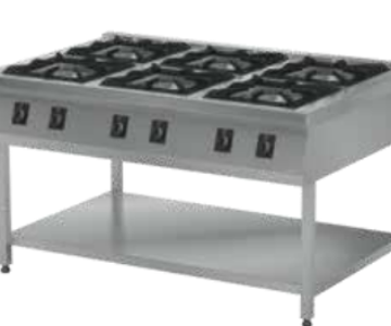 GKO406-ECO Open Gas Burner W/BaseShelf 
