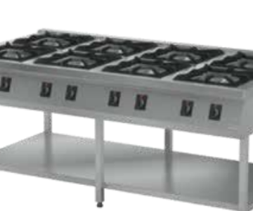 GKO408-ECO Open Gas Burner W/BaseShelf 