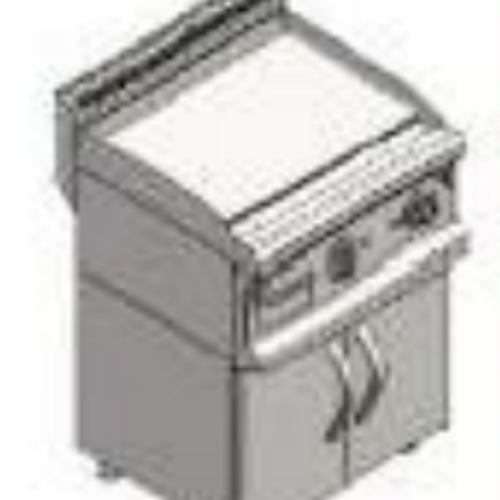 KRCS.DIGD.660 GAS FLAT PLATE GRILL 