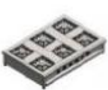 KRCS.SOG.1510.CE GAS OVENTOP COOKER