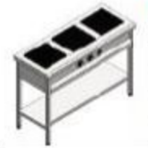 KRCS.TROE.1350 ELECTRIC BASE SHELF COOKER 