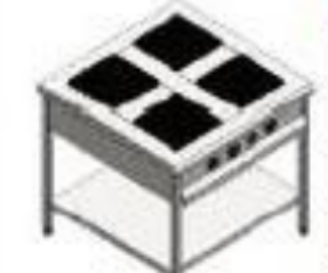 KRCS.TROE.990 ELECTRIC BASE SHELF COOKER