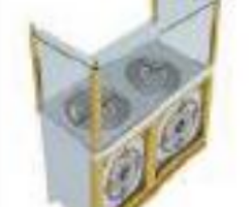 KRCS.DKBO.1470 GAS DOUBLE CABINET KUNEFE AND PASTRY OVEN
